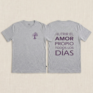 Remera Árbol de la vida gris
