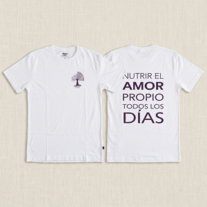 Remera Árbol de la Vida blanca